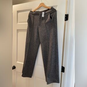 Banana Republic Black and White Textured Pants